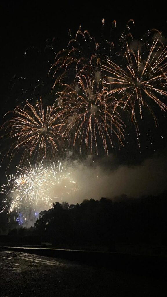 feu d'artifice au chateau de Vaux le Vicomte